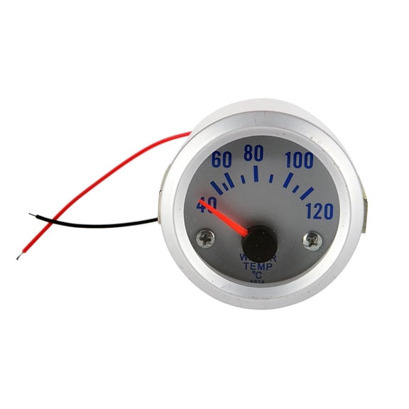 2" 52mm Black Car Truck LED Water Temp Temperature Gauge Sensor