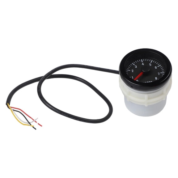 2'' 52mm Rev Counter 0-8000 RPM Analogue Tachometer Tacho Gauge Meter Kit 12V