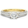 thumbnail image 1 of 2.54 Ct Round Diamond Bridal Rings Solid 18K Yellow Gold, 1 of 9