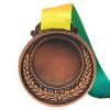 2.54 Inch Winner Award Medal, Competition Award Medal Sport with Neck Ribbon, Winner Award Medal for Competitions Party, Copper