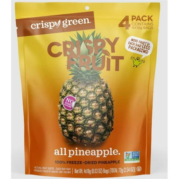 2.54 oz Dried Pineapple, Pack of 8