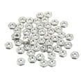 thumbnail image 1 of 2#-56 304 Stainless Steel Hexagon Hex Nut Silver Tone 50Pcs, 1 of 4