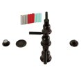 thumbnail image 1 of 2.56 in. Kaiser Three-Handle Bidet Faucet, Oil Rubbed Bronze, 1 of 1