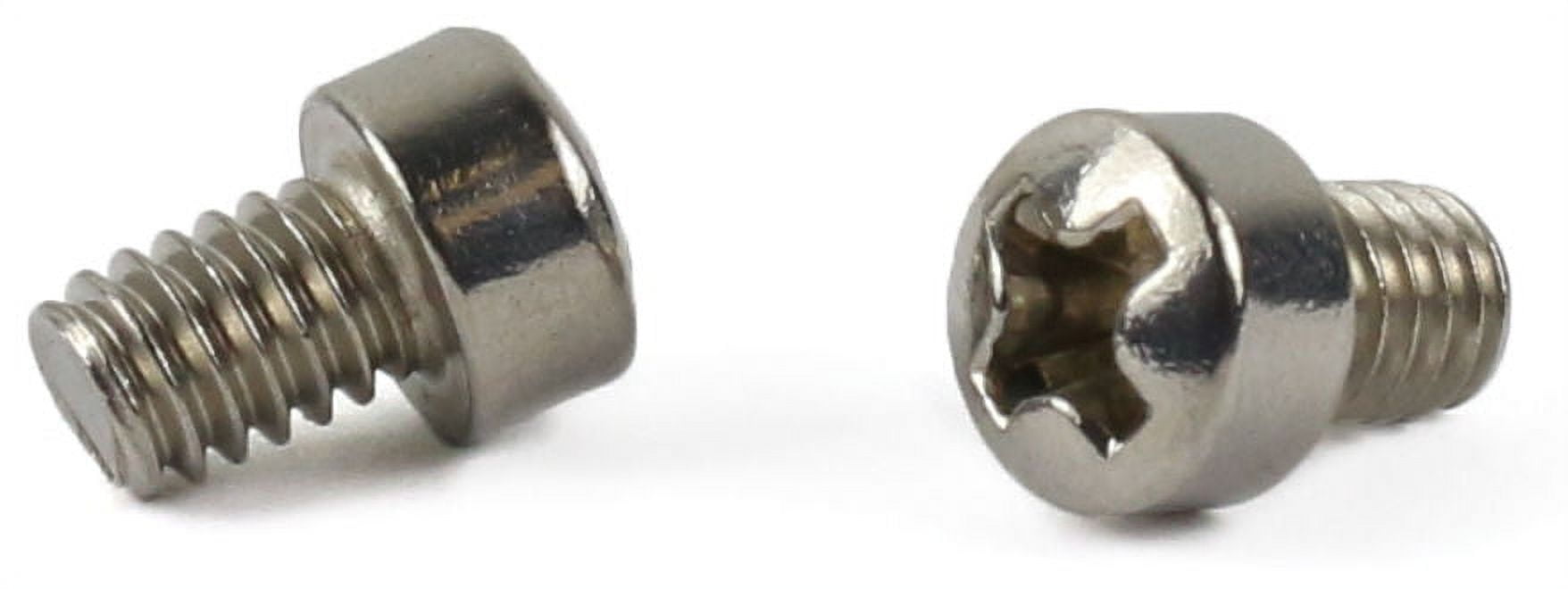 256 x 1/2" Machine Screws / Phillips / Fillister Head / 188 Stainless