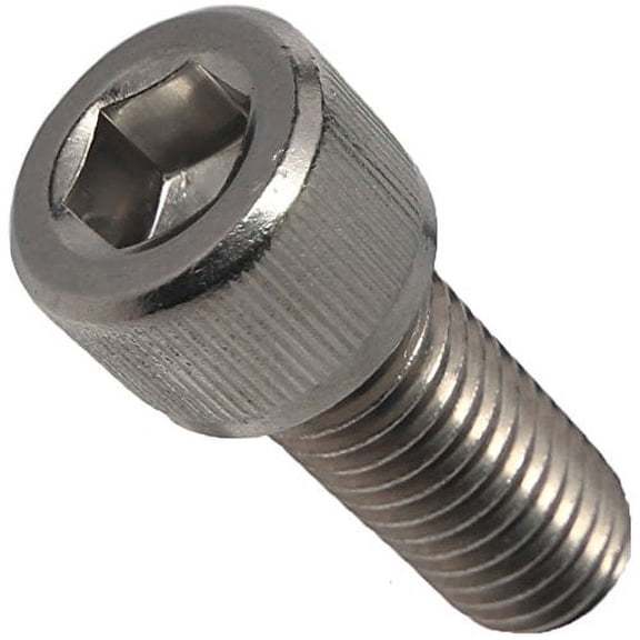 2-56 x 3/4 Socket Head Cap Screws, Full Thread, Allen Socket Drive, Stainless Steel 18-8, Bright Finish, Quantity 100 Pieces By Fastenere