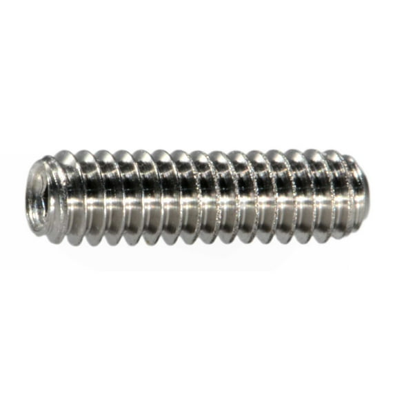 #2-56 x 5/16" 18-8 Stainless Hex Socket Headless Set Screws (20 pcs.)