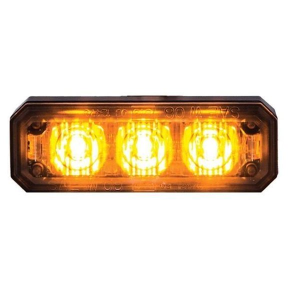 2.562 in. 3 LED Amber Strobe Light