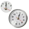 thumbnail image 1 of 2.56In/65Mm Quartz Movement Inserts Replacement Diy Gold Silvery Arabic Numbers Silver, 1 of 8
