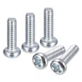 thumbnail image 1 of #2 56x5/16" Pan Head Phillips Machine Screws, 50 Pack Zinc Plated Carbon Steel Cross Head Screws, 1 of 5