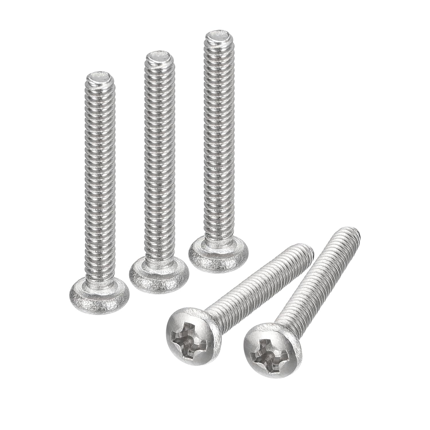 X Pan Head Machine Screws Stainless Steel Screw Phillips Drive Fully