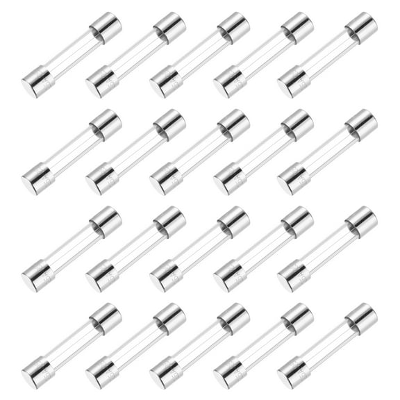 2.5A 250V Glass Fuses 5x20mm Time Delay Fuses Slow Blow Fuses(Pack of 20)