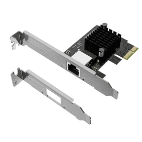 2.5G Base-T PCIe Network Card, WiFi Adapter 2500Mbps Ethernet, NIC for Windows 11/10/8/8.1/7 & Linux