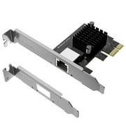 2.5G Base-T PCIe Network Card, WiFi Adapter 2500Mbps Ethernet, NIC for Windows 11/10/8/8.1/7 & Linux