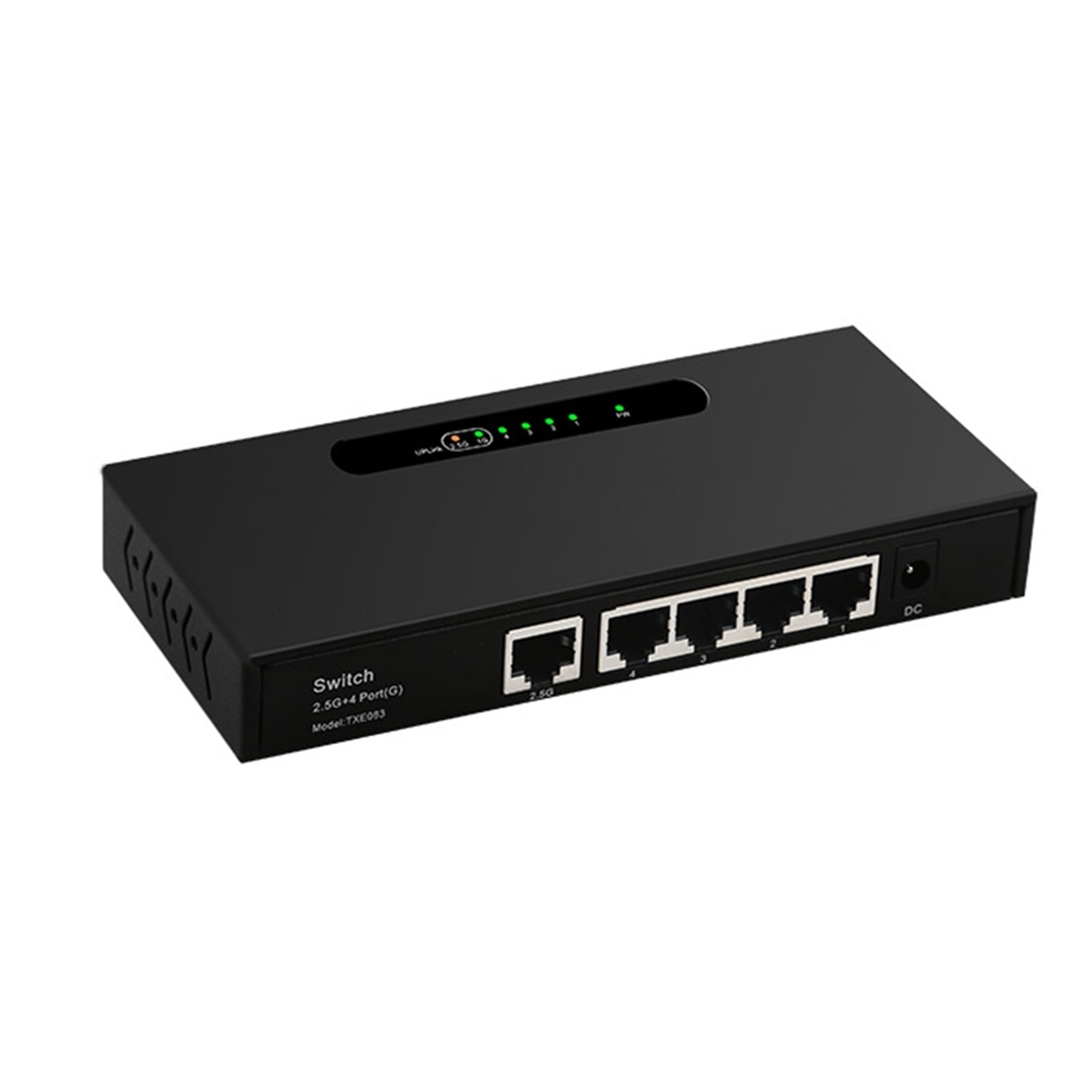 2.5G Gigabit Switch 4-Port Ethernet Switch Unmanad Switch ,Security