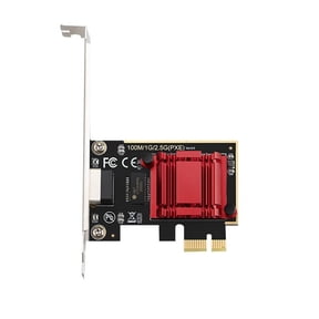 2.5G PCI-E Network Card RTL8125B Chip Gigabit Ethernet PCIE Network Card 10/100/2500Mbps 1Gbps/2.5Gbps RJ45 LAN PC