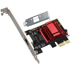 2.5GBase-T PCIe Network Adapter RTL8125B Chip 2500Mbps PCI Express Gigabit Ethernet Card RJ45 LAN Controller with Low Profile
