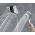 2.5GPM Shower Heads with Handheld Spray Combo 2 in 1 Rainfall Shower