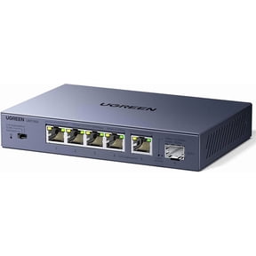 2.5Gb Switch, 6-Port Ethernet Switch, 5 x 2.5Gb + 1 x 10Gb SFP+