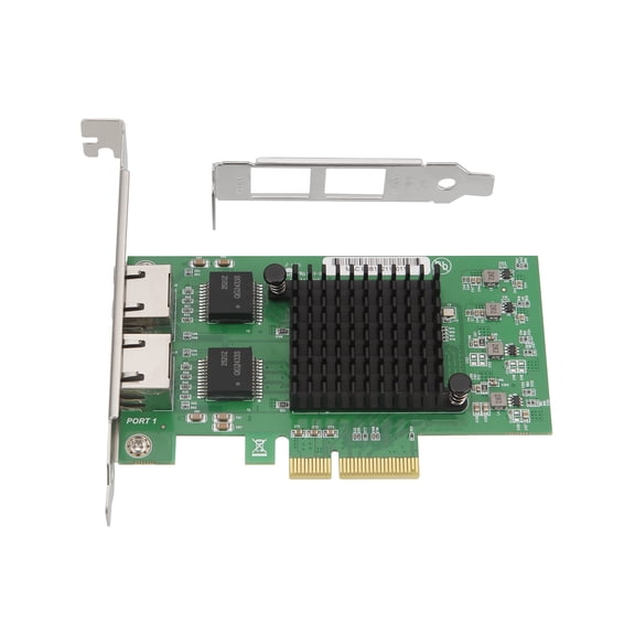 2.5Gbps Ethernet Expansion Card PCIE With Double RJ45 Port 10/100/1000Mbps Ethernet Adapter For Desktop Server