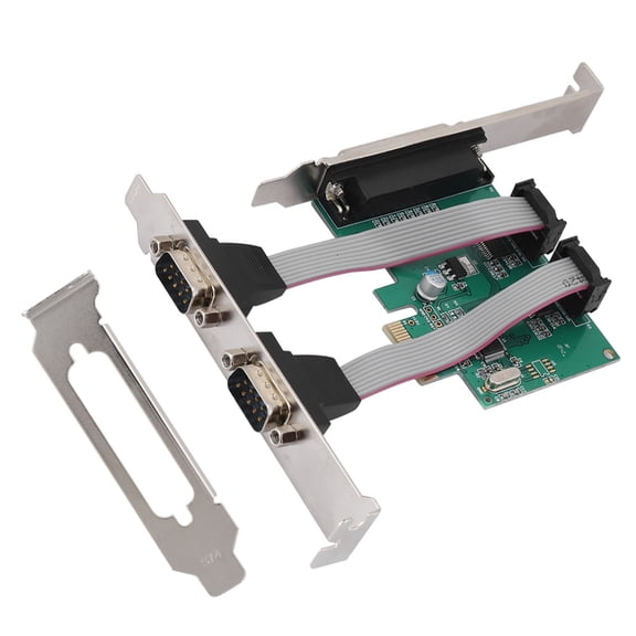 2.5Gbps PCI,E To 2 RS232 1 LPT Adapter Card, Stable Powerful Expansion