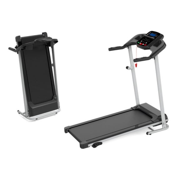 2.5HP Foldable Treadmill with 0.5-7.5MPH Speed Range, 3 Models, Cup Holder, Pad Holder, LED Display, 265 lbs. Max Load