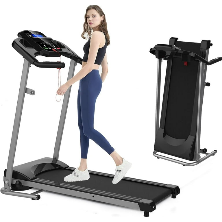 2.5HP Folding Treadmill for Home Slim Compact Running Machine Portable Electric Treadmill Foldable Treadmill Workout Exercise for Small Apartment