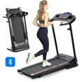 thumbnail image 1 of Swertoy 2.5HP Folding Treadmill Portable Running Walking Compact Exercise Machine with 12 Preset Program, LED Display, Easy Assembly for Home, 1 of 7