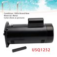 thumbnail image 1 of 2.5HP USQ1252 Swimming Pool Motor 230V 48Y Square Flange with PS-200 Seal Kit, 1 of 14