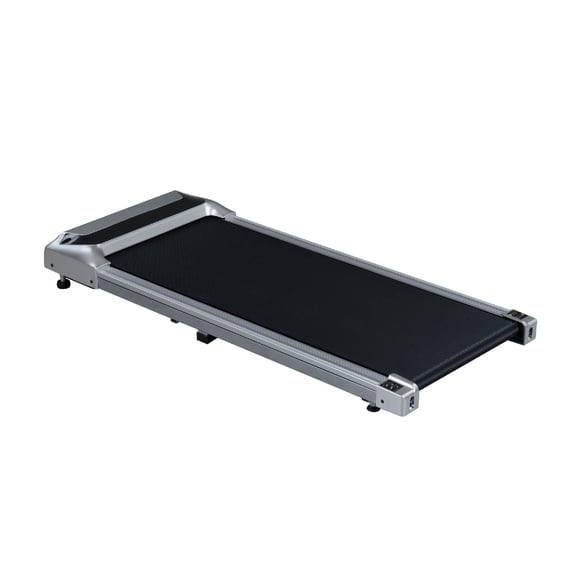 2.5HP Under Desk Treadmill, Portable Walking Pad for Home & Office, Compact Running & Walking Machine with Control, LED Display, Silver