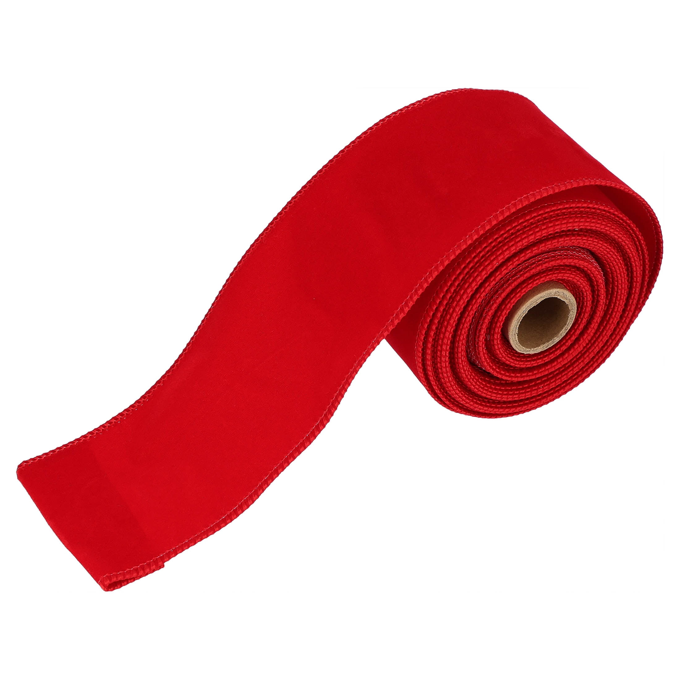 Red Velvet Christmas Ribbon, 2.5" x 25', by Holiday Time