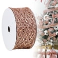 thumbnail image 1 of 2.5In Width 10Yards Length Diamond Mesh Glitter Ribbon, Sparkly Mesh Ribbon, Glitter Ribbon, Glittery Ribbon, Christmas Wide Wired Ribbon,Ribbon For Gift Wrapping, Xmas Ribbon For Bows‑Making, 1 of 9