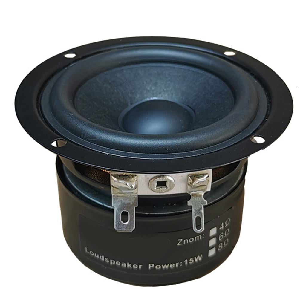 2.5Inch Subwoofer 15W 4Ohm Metal Horn Subwoofer for Small Home Amplifiers and Audiophiles Sound Claritys Loudspeaker