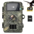 thumbnail image 1 of Trail Camera with 32G Memory Card, 48MP Game Camera with Night Vision, Motion Activated 130°Wide-Angle, Waterproof Hunting Camera for Wildlife Monitoring, 1 of 7
