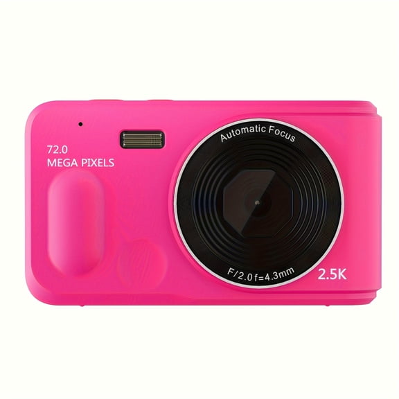 2.5K HD 72 Megapixel Digital Camera 16X Digital Zoom CMOS 2.4" Color Display Auto Focus Starter Mini Card Camera Home Travel Portable Shooting XJ01