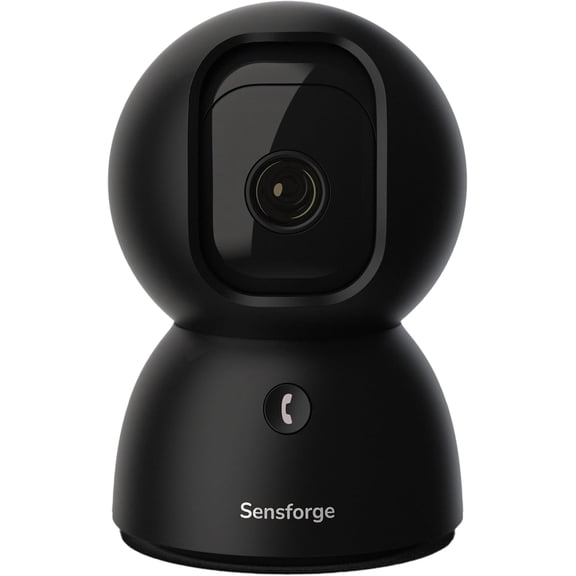 2.5K Pan-Tilt Security Camera, 360 Dual-Band WiFi Camera for Home, Free AI Human & Pet Detection, 2-Day Cloud + 64GB SD Storage, Two-Way Talk, Optional AI + Storage Upgrade (1, Black)