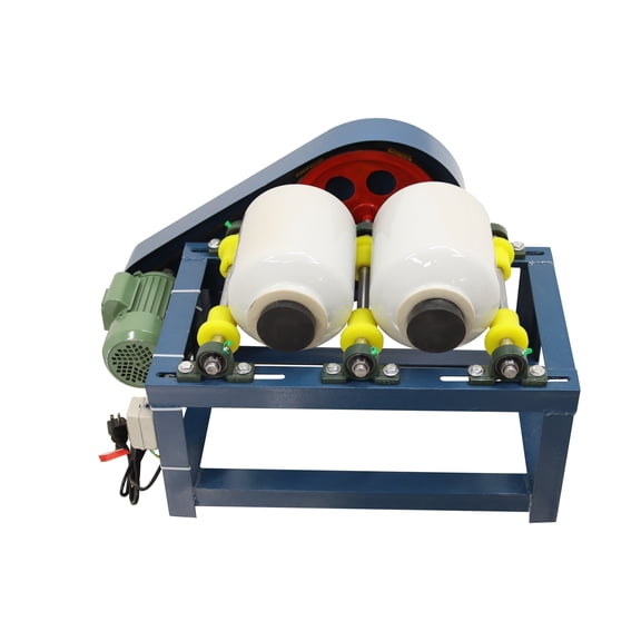 2*5L Ceramic Ball Mill Grinding Mixing Machine Laboratory Grinder for Ink Glazes Lab Mineral Ceramics