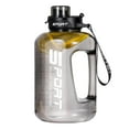 thumbnail image 1 of 2.5L Large Capacity Sports Water Bottle with Straw Portable Plastic Space New C3, 1 of 8