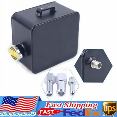 2.5L Portable Aluminum Fuel Tank Racing Drift Fuel Cell Storage Tank with Cap