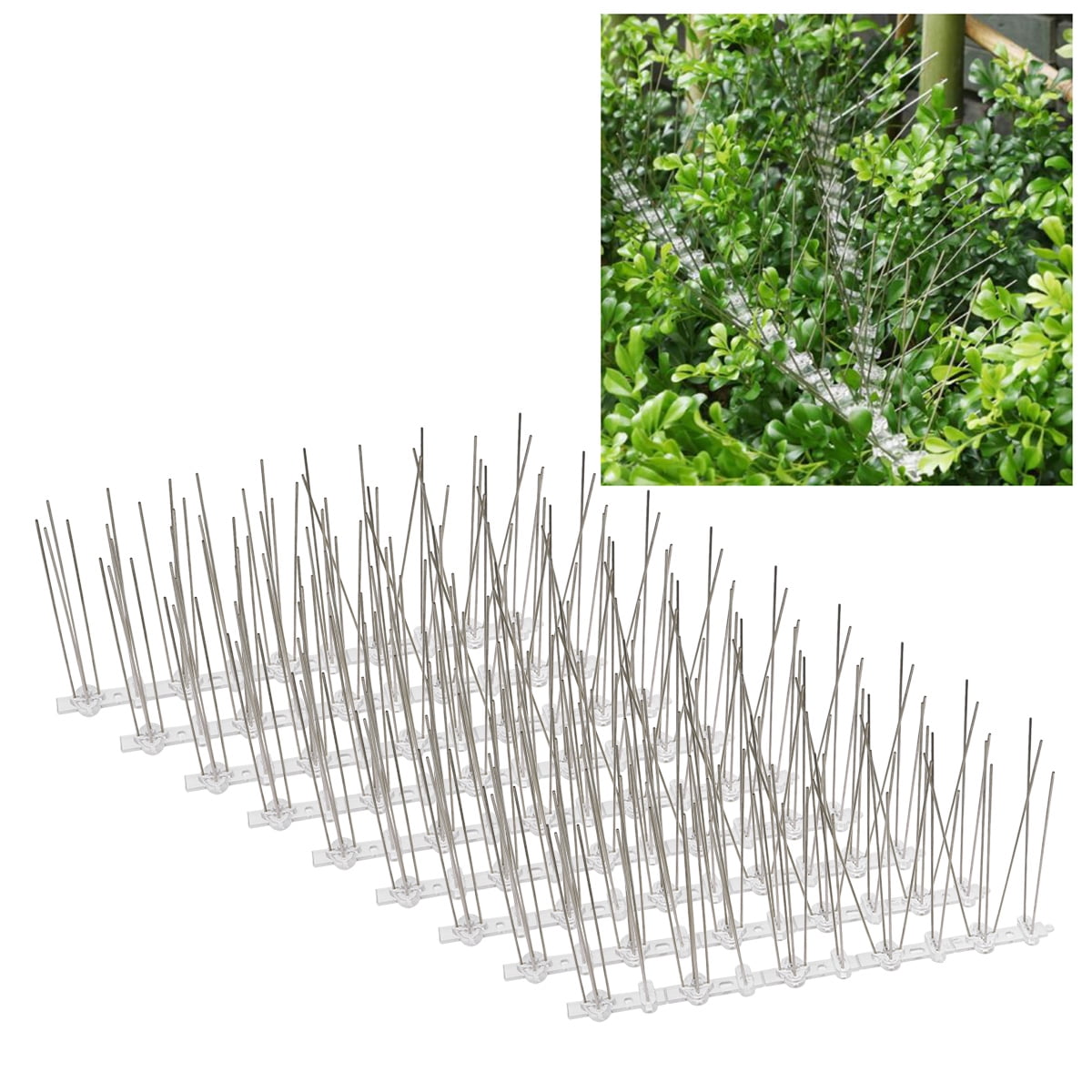 2 .5M Bird Spike Bird Spray Repellent Bird Guards Spikes Pigeon Roof Deterrent Pigeon Spikes