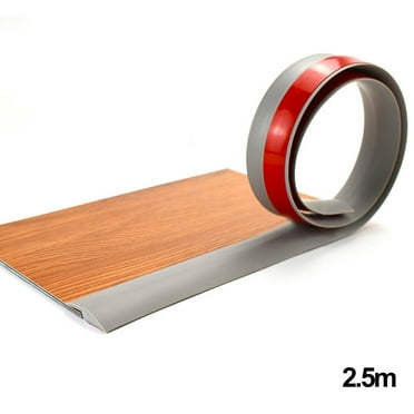 2.5M Floor Transition Strip Floor Cover Strip Door Threshold Strips Edging Trim,Grey