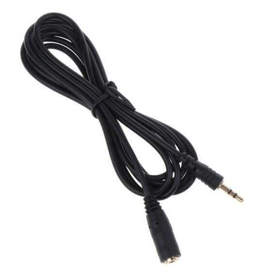 2.5MM Extension Cable 3-pole Male to Female Extender Cord Line AUX Wire for Headphones Microphones with 2.5mm Port