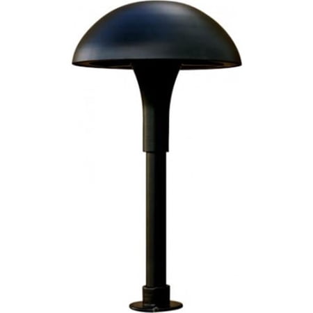 2.5W & 12V JC-LED Large Mushroom Path Light - Black