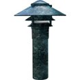 thumbnail image 1 of 2.5W & 12V JC-LED Large Top 3 Tier Pagoda Fixture with 3 in. Base - Verde Green, 1 of 1