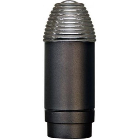2.5W & 12V JC-LED Mini Bollard Area Light Fixture - Black