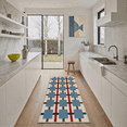 thumbnail image 1 of 2.5X8 Runner Rug Machine Washable, Kitchen Runner Rug for Floor and Hallway, Non Slip Throw Area Rug with Rubber Backing for Living Room、 Entryway、Bedroom and Dining Room, 1 of 6