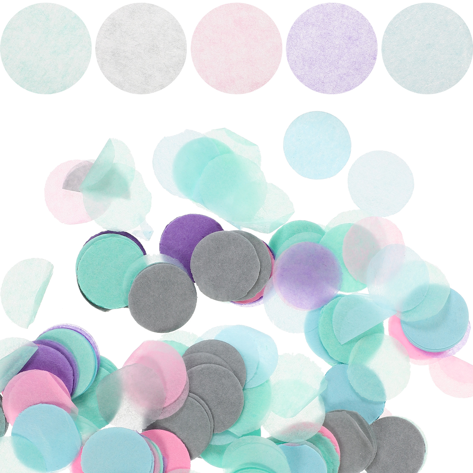 2.5cm 10g Wedding Round Confetti Colorful Paper Romantic Table
