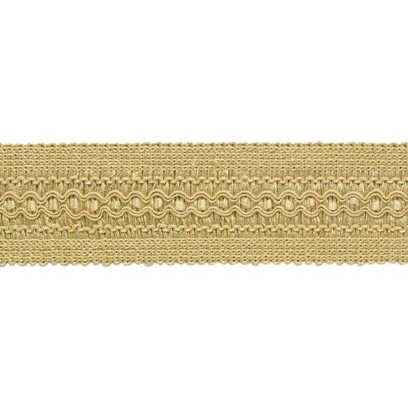 2" (5cm) Basic Trim Collection Solid Wide Gimp Braid Trim # 0200SG, Champagne Gold #83 (Champagne Gold) 144 Yards (432 ft/131.5m)