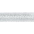 thumbnail image 1 of 2" (5cm) Basic Trim Collection Solid Wide Gimp Braid Trim # 0200SG, Pure White #A1 (Bright White) 5 Yards (15 ft/4.5m), 1 of 1
