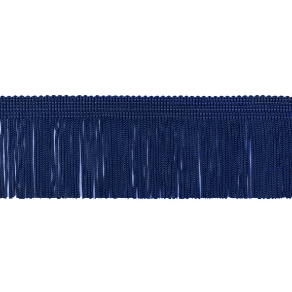 2" (5cm) Chainette Fringe Trim # CF02,, Dark Navy Blue #J3 (Dark Blue) 11 Yards (33 ft/10m)
