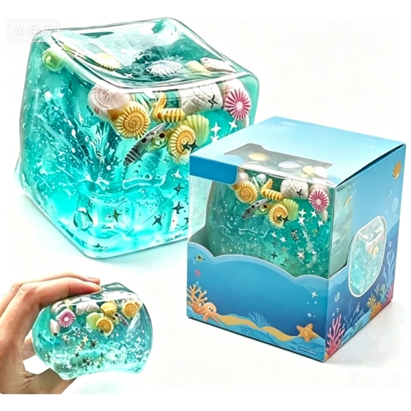 4.5cm Mini Funny Squishy Toys for Stress Relief, Tiny Sensory Fidget Ball for Party Favors and Desk, Great Gift for Anxiety